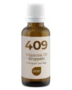 AOV 409 Vitamine D3 druppels 25 mcg 15ml