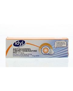 Idyl Antischimmelcreme terbinafine HCl 10 mg/g 15 gram
