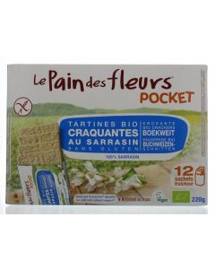 Boekweit cracker zonder zout pocket