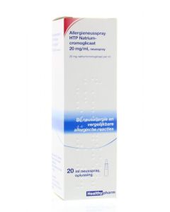 Neusspray natriumcromoglicaat 20 mg