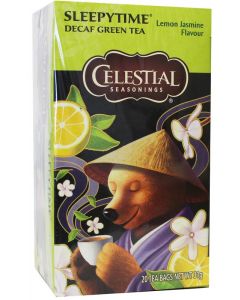 Sleepytime decaf green tea lemon jasmine
