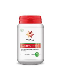 Vitals Magnesiumbisglycinaat 100 mg 60tb