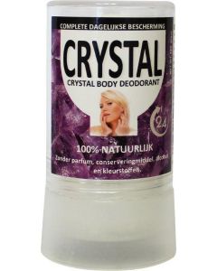 Crystal body deodorant stick