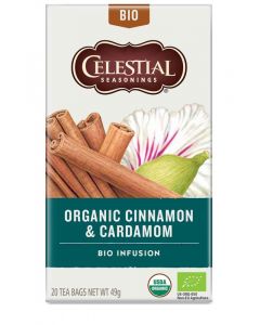 Celestial Organic cinnamon & cardamom bio  20 Zakjes