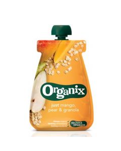 Organix Just oatmeal pear granola 6-36 maanden 100g