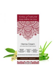 Tints Of Nature Henna cream chocolate semi permanent 70ml