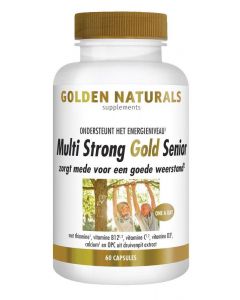 Golden Naturals Multi strong gold senior 60ca