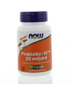 NOW Probiotic 10TM 25 miljard 50vc