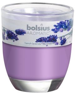 Bolsius Geurglas ovaal fresh lavender 1st