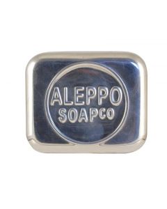Aleppo Soap Co Zeepdoos aluminium leeg voor Aleppo zeep  1 stuks