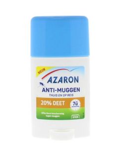 Azaron Anti muggen 20% deet stick 50ml