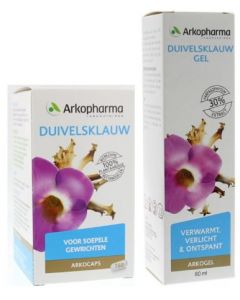 Arkopharma Duivelsklauw 150 capsules & Tube Gel 80ml Combipak