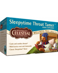 Celestial Seasonings Sleepy Time Throat Tamer 20 builtjes