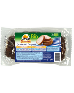 Cereal biologisch glutenvrij Rijst Boekweit Brood 300 gram