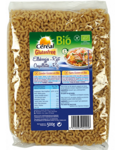 Cereal biologische glutenvrije Elleboogjes Rijst 500 gram
