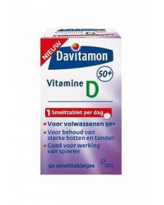 Davitamon 50+ Vitamine D 50 tabletten