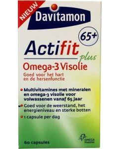 Davitamon Actifit 65+ & Omega Visolie 60 tabletten