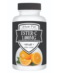 Health Food Eester-C Vitamine C 1.000mg  60 tabletten