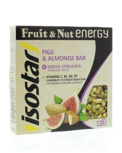 Isostar Fruit & Nut Energy Figs & Almonds 3 repen