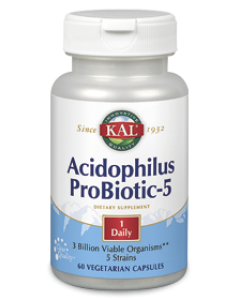 KAL Acidophilus Probiotic-5 60 capsules
