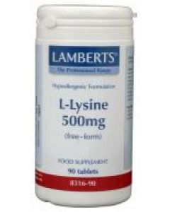 Lamberts L-Lysine 500mg 90 tabletten