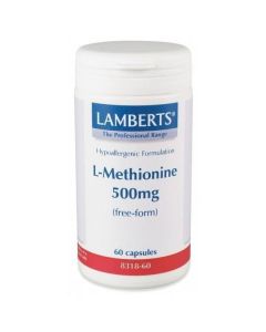 Lamberts L-Methionine 500mg 60 capsules 8318-60