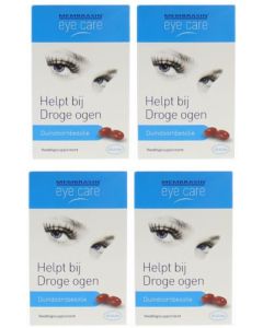 Membrasin Eye Care Omega 7 Helpt bij droge ogen vier-pak 4x 60 capsules