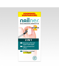 Nailner Repair tegen kalknagels Kwast 2 in 1 Duo 10 ml