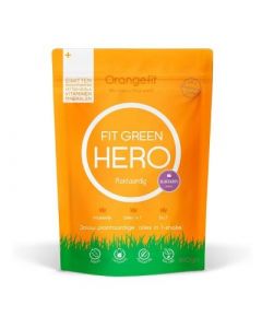 Orange Fit Hero Plantaardige alles in één maaltijd Blue Berry 8 porties 3400 kcl Groot verpakking