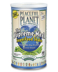 Peaceful Planet Plant Proteins The Supreme Meal SuperFood Shake 350 gram