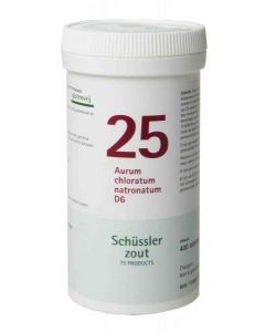 Pfluger Aurum chloratum natrium 25 D6 Schussler  400 tabletten