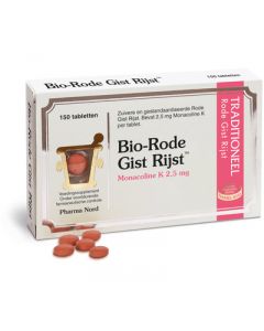 Pharma Nord Bio-Rode Gist Rijst Monacolina K 2,5mg  150 tabletten