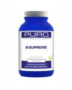 Puro Vitamine B-complex Supreme 90 capsules (B-Supreme)