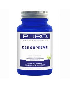 Puro Vitamine D3 25mcg 100 capsules