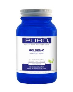 Puro Golden C 60 capsules (goed opneembaar, maagvriendelijke vitamine C)