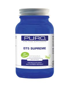 Puro D75-Supreme 365 softgels (vitamine D 75mcg)