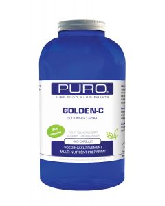 Puro Golden C 365 capsules (goed opneembaar, maagvriendelijke vitamine C)
