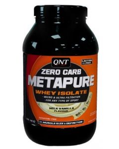 QNT Metapure Zero Carb Whey Isolate Melk Vanille 1000 gram