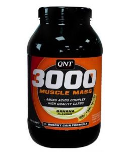 QNT Weight Gain Muscle Mass 3000 Banaan 1300 gram