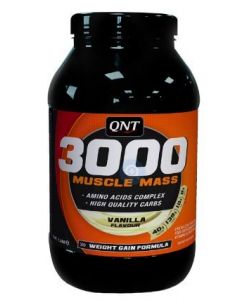 QNT Weight Gain Muscle Mass 3000 Vanille 1300 gram