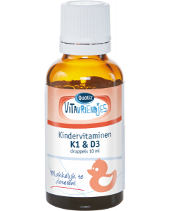 Quotiz Vitavriendjes Kinder Vitamine K1 & D3 10 ml