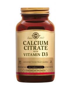 Solgar Calcium Citrate met Vitamin D-3