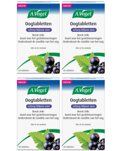 A. Vogel Oogtabletten 60 tabletten voordeelpak  4x 60 tabletten