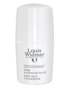 Louis Widmer Deodorant (Deo) zonder Aluminiumzouten Roll-on Ongeparfumeerd  50ml