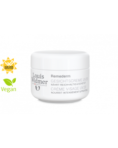 Louis Widmer Remederm Dry Skin Gezichtscreme UV20 Geparfumeerd  50ml