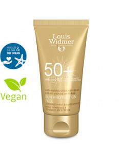 Louis Widmer Sun Protection Face (Gezichtscreme) Beschermingsfactor 50 Ongeparfumeerd  50ml