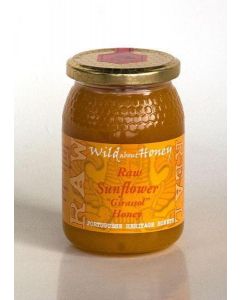Wild about Honey Raw Zonnebloem Honing Portugal 500 gram