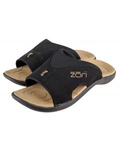 Zori Slippers vaste band Zwart size/maat 9 (41 tot 42 2/3)