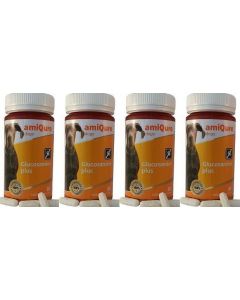 Amiqure Hond glucosamine big size 90 tabletten 4-pak (4x 90 tabletten)