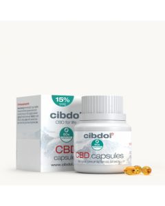 Cibdol CBD 15% (1500MG) Softgels  60 capsules